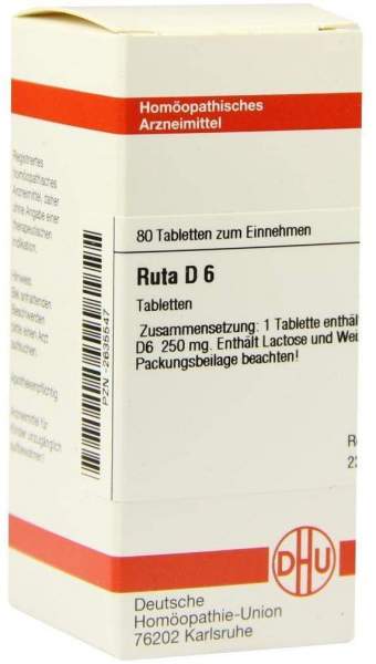 DHU Ruta D6 80 Tabletten