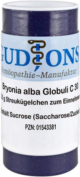 Bryonia Alba C 30 Einzeldosis 0,5 G Globuli