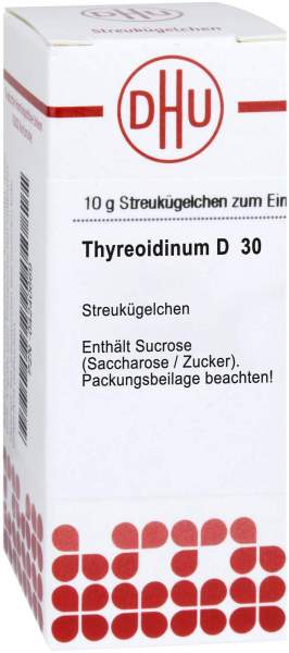 Thyreoidinum D 30 Globuli 10 G