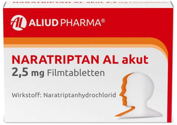 Naratriptan Al Akut 2,5 mg 2 Filmtabletten