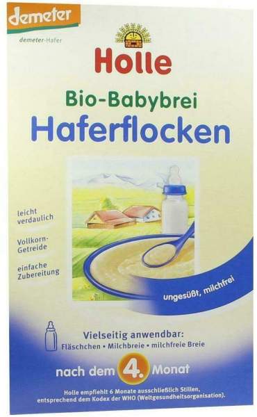 Holle Bio Babybrei Haferflocken
