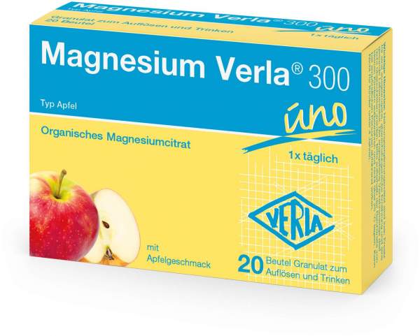 Magnesium Verla 300 Apfel 20 Granulat
