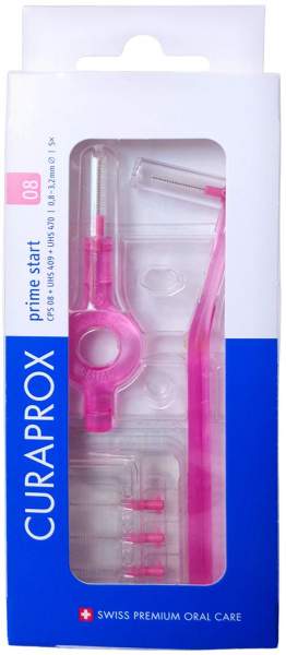 Curaprox Interdental Set Cps 08 mm Pink 5+2 St