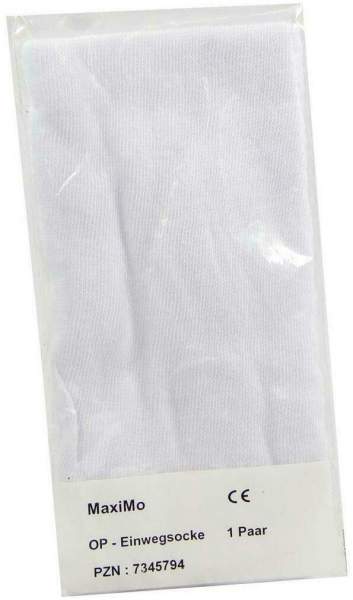 Op Einwegsocke 100% Baumwolle