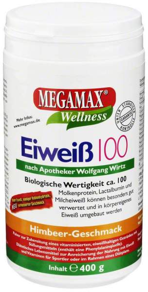 Megamax Eiweiß 100 Himbeer