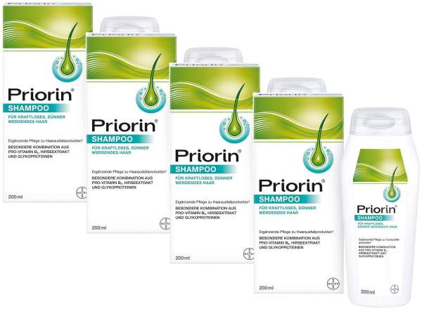 Priorin Shampoo 4 x 200 ml
