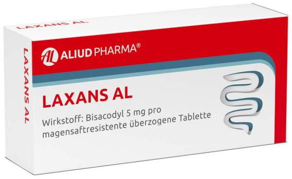 Laxans AL 10 magensaftresistente Tabletten