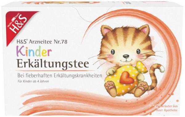 H&amp;S Kinder Erkältungstee Filterbeutel