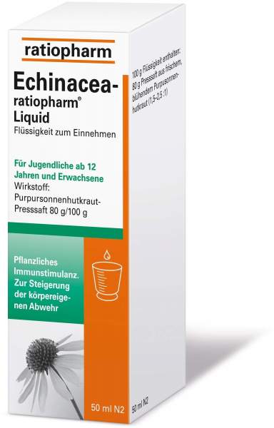 Echinacea Ratiopharm Liquid 50 ml