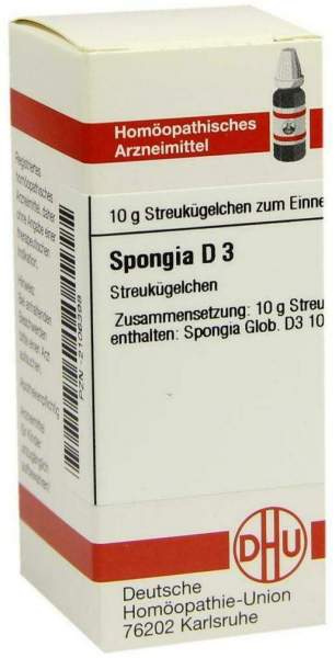 Dhu Spongia D3 10 G Globuli