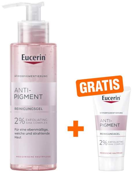 Eucerin Anti-Pigment Reinigungsgel 200 ml + gratis 20 ml