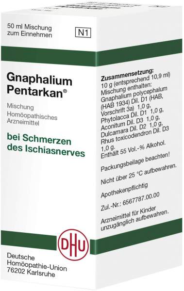 Dhu Gnaphalium Pentarkan Liquidum 50 ml