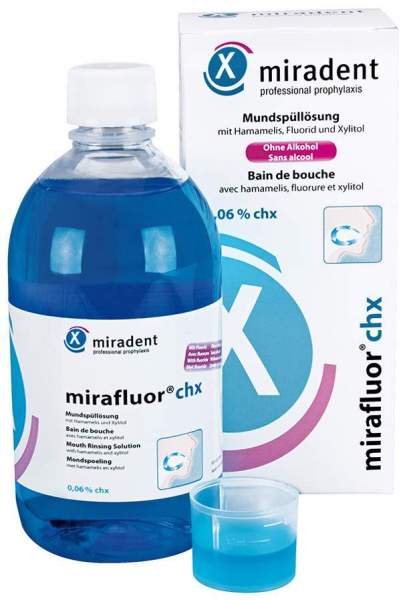 Miradent Mundspüllösung Mirafluor Chx 0,06% 500 ml