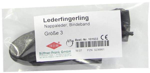 Fingerling Leder Gr. 3 Bindeband