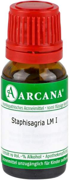 Staphisagria LM 1 Dilution 10 ml