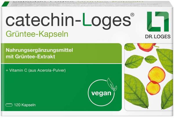 Catechin Loges Grüntee Kapseln 120 Kapseln