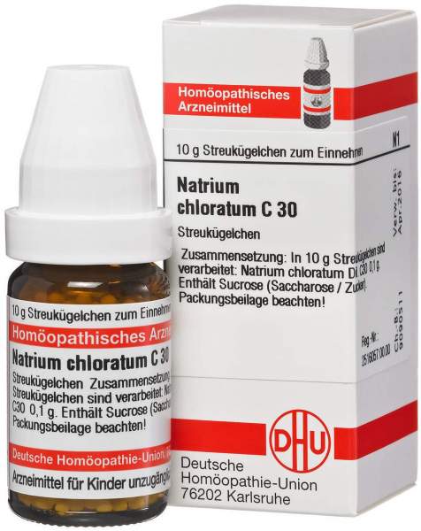 Natrium Chloratum C30 10 G Globuli