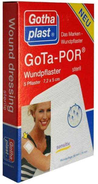 Gothaplast Wundpflaster 7,2x5cm Steril Gota-Por
