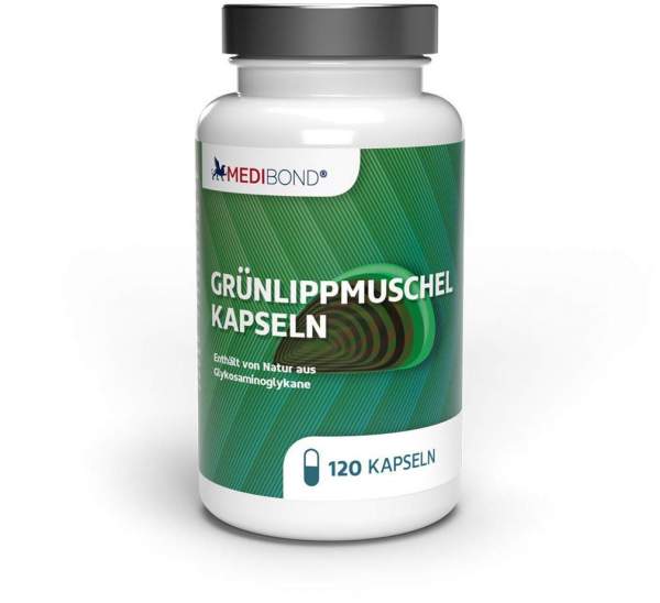 Grünlippmuschel Medibond 120 Kapseln