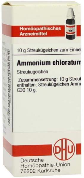 Dhu Ammonium Chloratum C30 Globuli