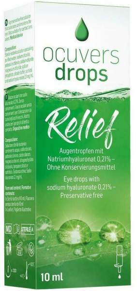 Ocuvers Drops Relief Augentropfen 10 ml
