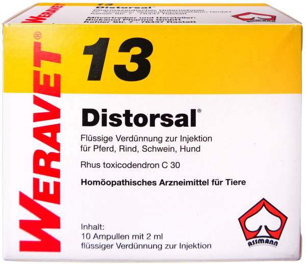 Distorsal 13 Ampullen vet. 10 X 2 ml