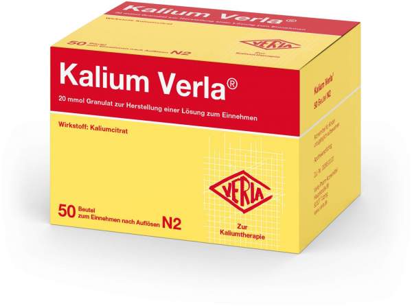 Kalium Verla Granulat 50 Beutel
