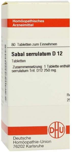 Sabal Serrul. D 12 Tabletten