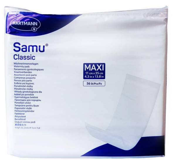 Samu Wöchnerinnen Vorlagen Classic Maxi 11x35 C