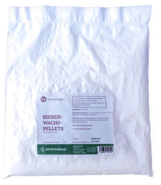 Bienenwachs-Pellets Gelb 100% Naturrein 250 G