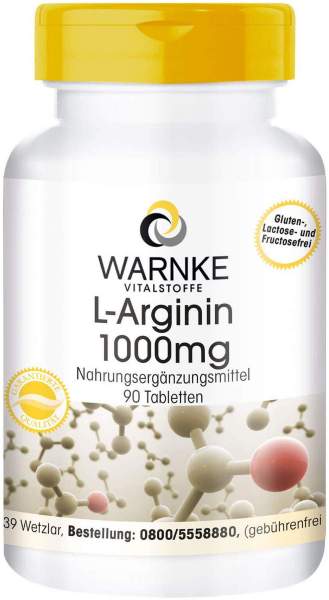 L-Arginin 1000 mg 90 Tabletten
