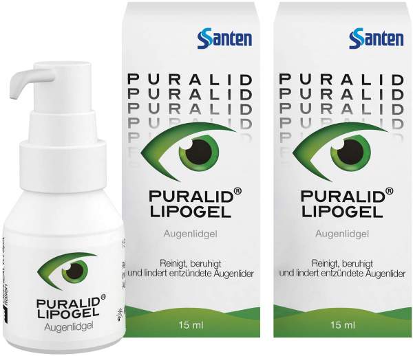 Puralid Lipogel Augenlidgel 2 x 15 ml