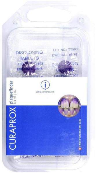 Curaprox Pca 223 Plaque Färbetabletten