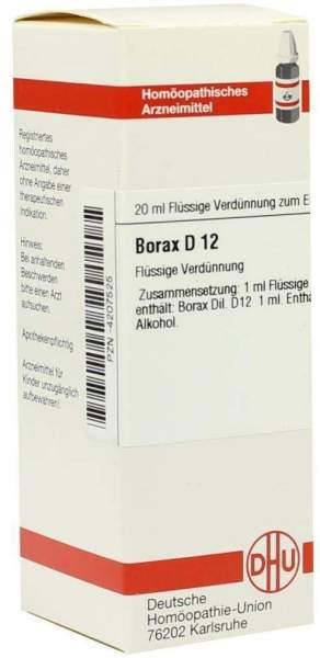 DHU Borax D12 Dilution