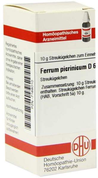 Ferrum Picrinicum D 6 Globuli