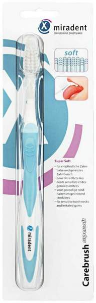 Miradent Carebrush Zahnbürste Supersoft 1 Stück