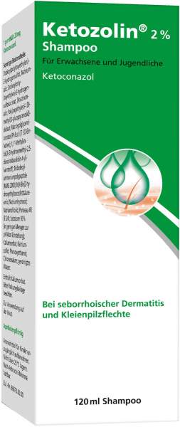 Ketozolin 2 % Shampoo 120 ml