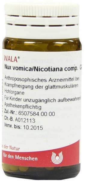 Wala Nux vomica Nicotiana comp. 20 g Globuli