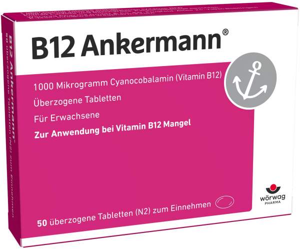 B12 Ankermann 50 überzogene Tabletten