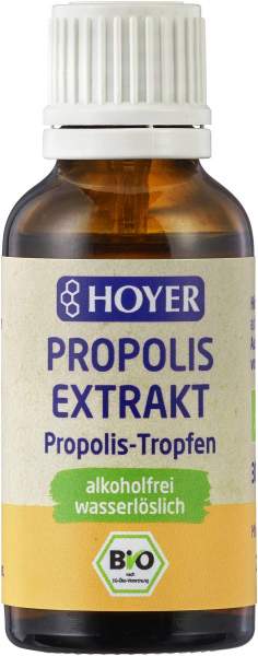 Hoyer Propolis Extrakt Bio Alkoholfrei Wasserlöslich 30 ml