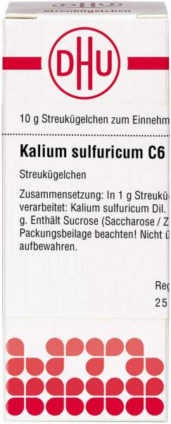 Dhu Kalium Sulfuricum C6 Globuli 10 G