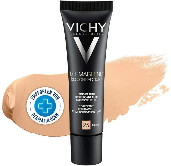 Vichy Dermablend 3d Make-Up 25 Nude 30 ml Creme