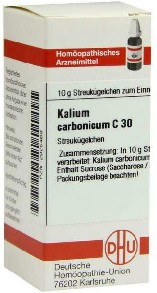 Dhu Kalium Carbonicum C30 10 G Globuli