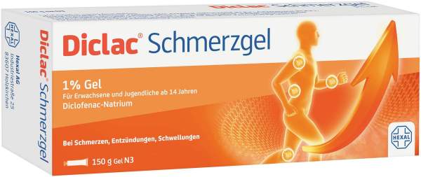 Diclac Schmerzgel 1% 150 g Gel