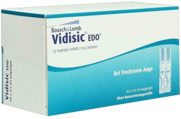 Vidisic Edo 60 X 0.6 ml Augengel