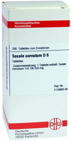 Secale Cornutum D6 Tabletten 200 Tabletten