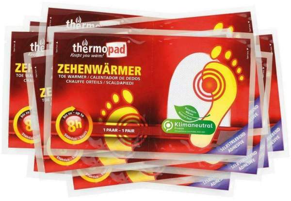 Thermopad Zehenwärmer