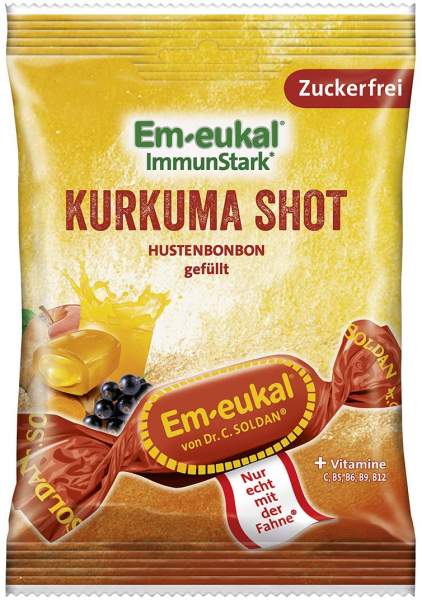 Em - Eukal Immun Stark Kurkuma Shot Zuckerfrei 75 G Beutel