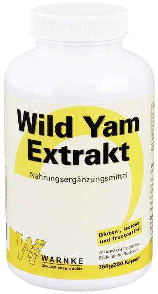 Wild Yam Extrakt 250 Kapseln