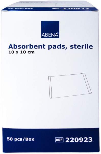 Saugkompressen Steril 10x10 cm